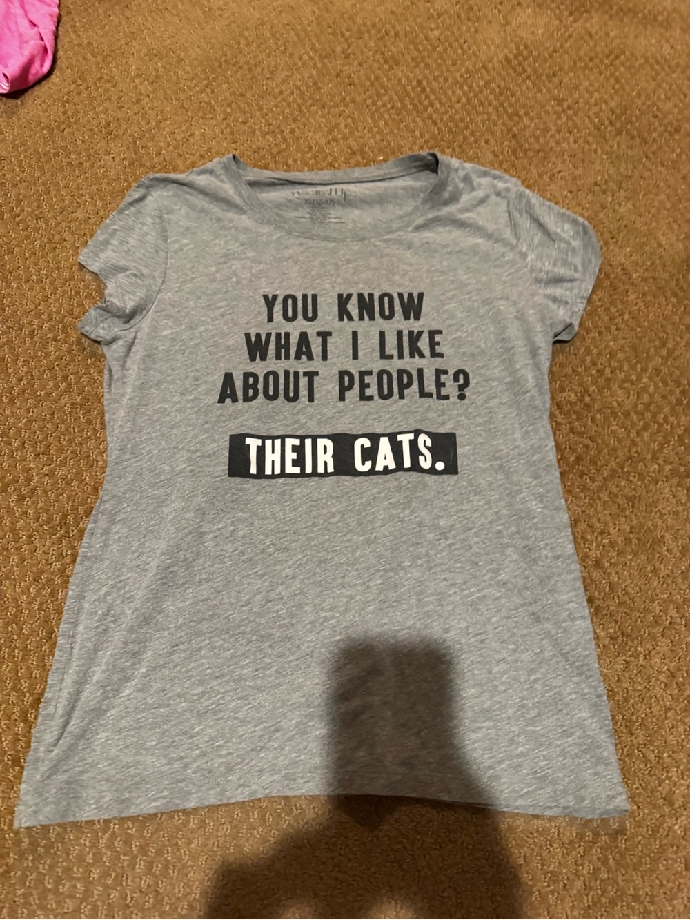 Pet Lovers Grey Cat T-Shirt -